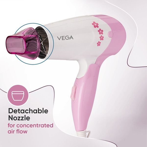 Insta Glam 1000 Watts Hair Dryer - VHDH-20