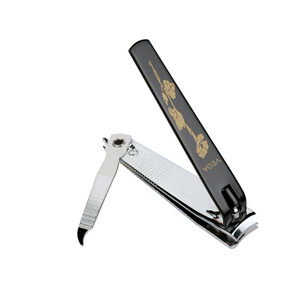 VEGA LARGE NAIL CLIPPER 10 PCS BOX (BLACK)