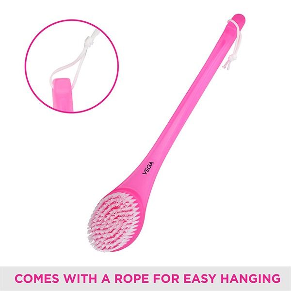 Long Handle Bristle Bath Brush - BA-1/7