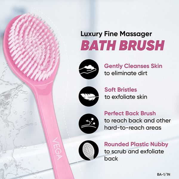 Luxury Fine Massager Bath Brush - BA-1/1 N