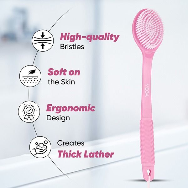 Luxury Fine Massager Bath Brush - BA-1/1 N