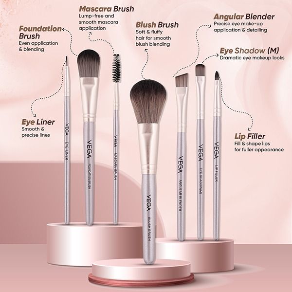 Vega Make-Up Brushes (Set of 7)  Product Image 3