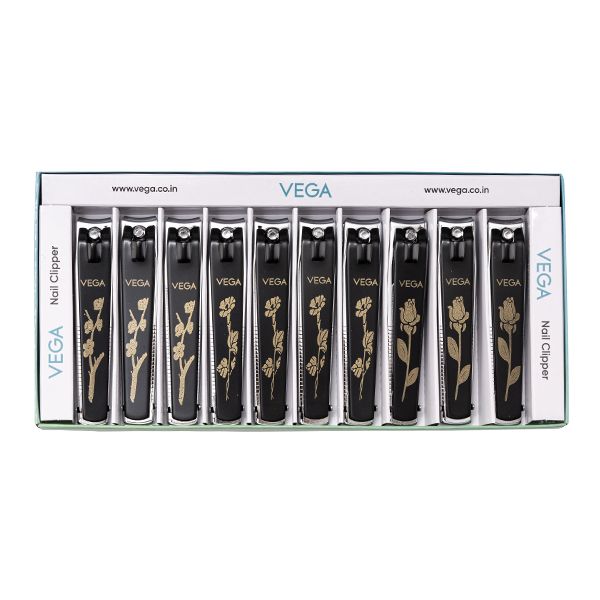 Nail Clipper Box (Large) Black (Pack of 10) - LNCB-03