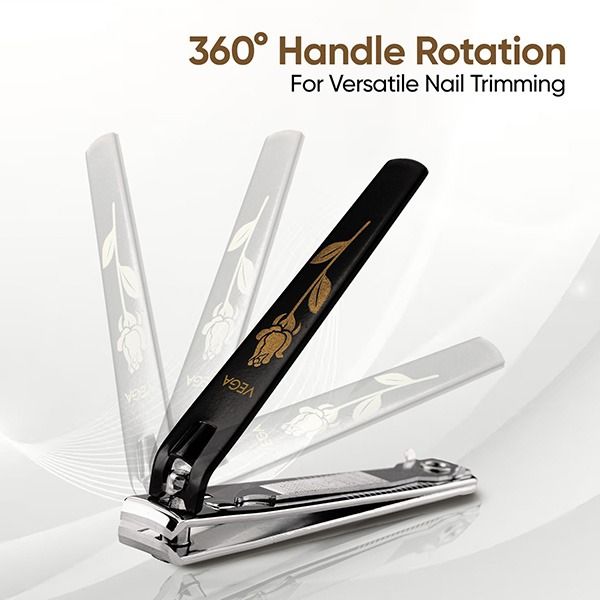 Nail Clipper (Large) - Black - LNC-03