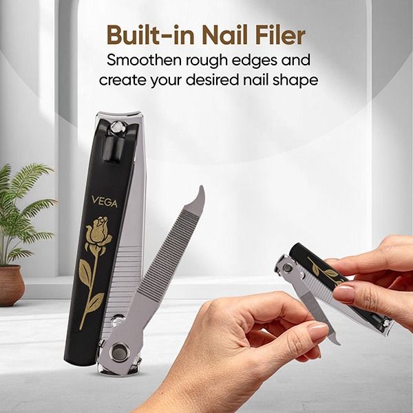 Nail Clipper (Large) - Black - LNC-03