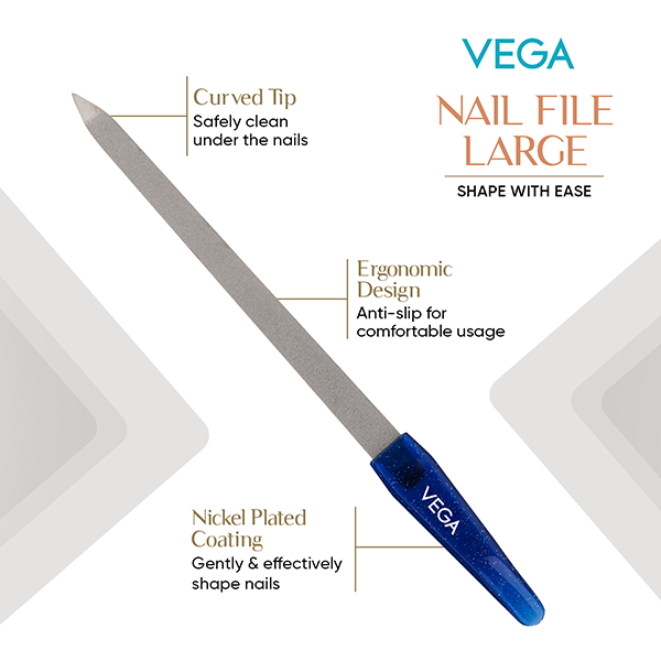 Nail File Large - NF8-BL