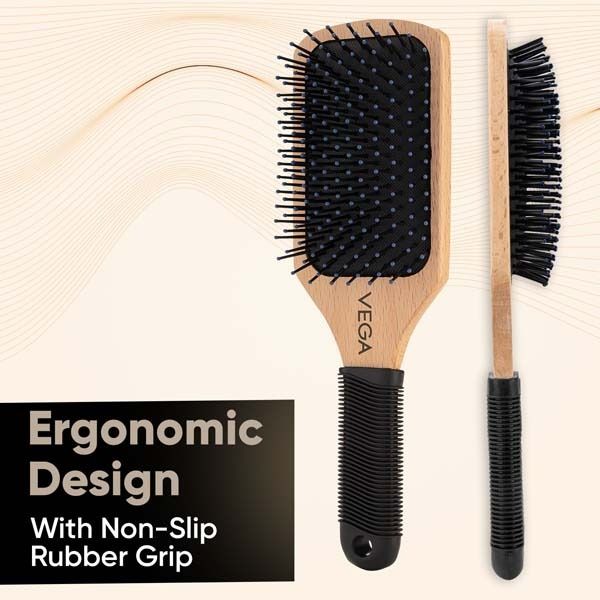 Paddle Brush (Wooden) - E1-PB