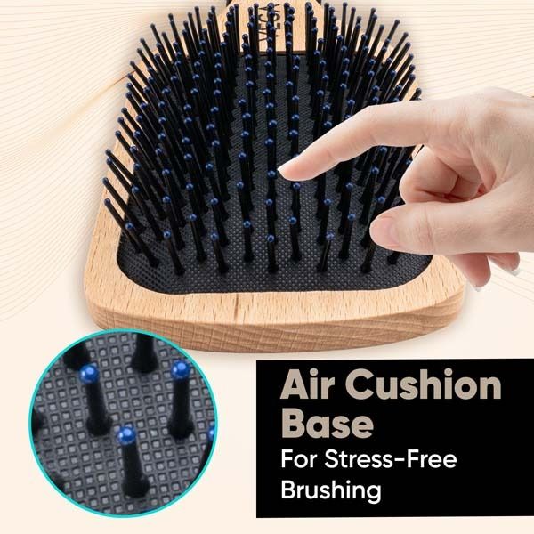 Paddle Brush (Wooden) - E1-PB