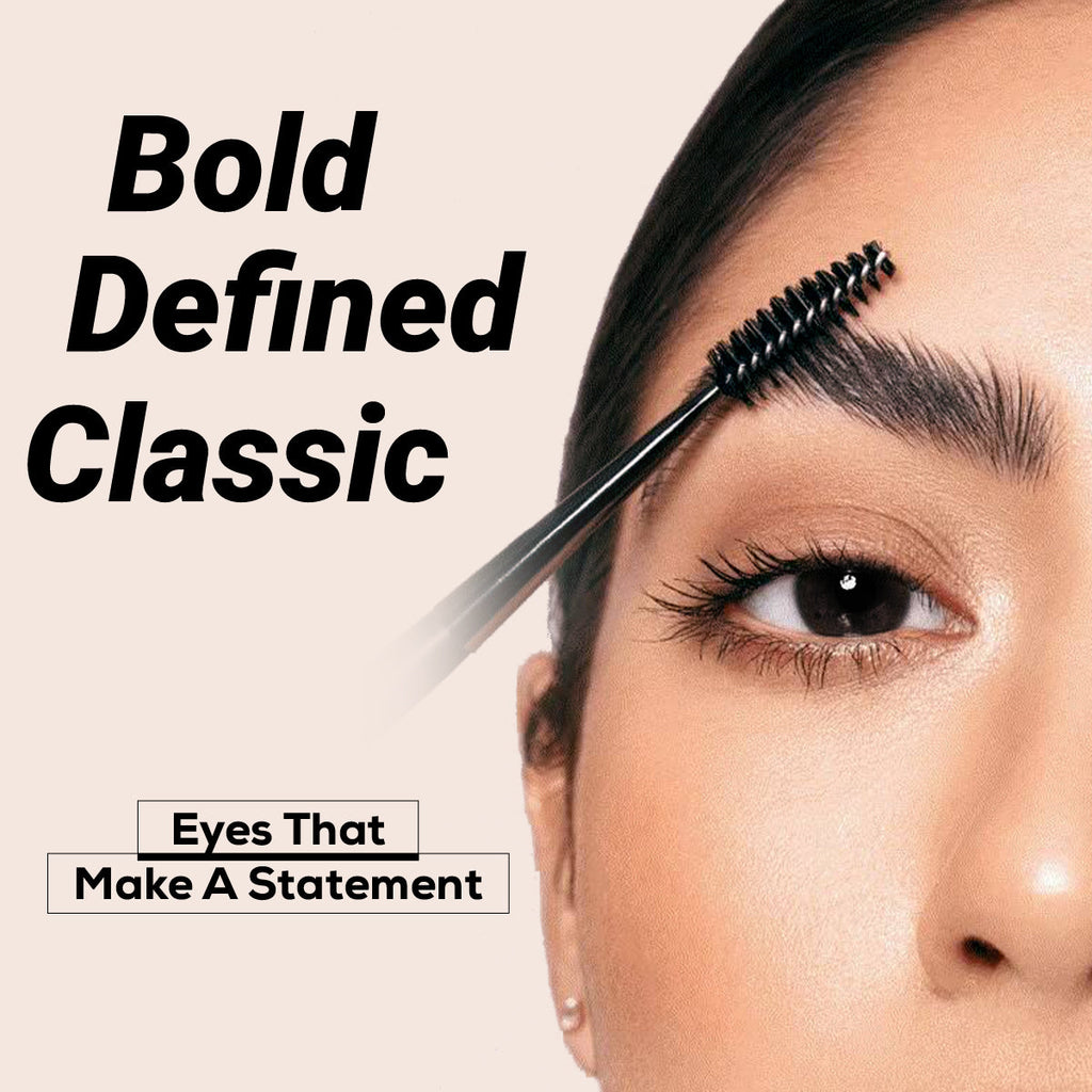 Flat Eyeliner & Mascara Brush (2IN1)