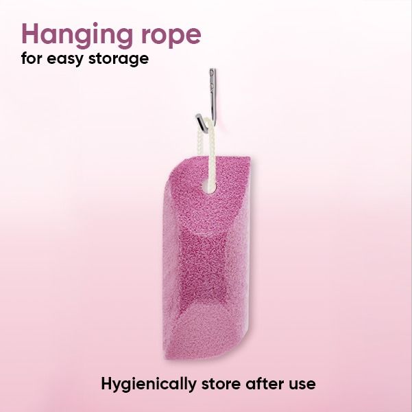 Pumice Sponge-Pink-PD-17-Pink