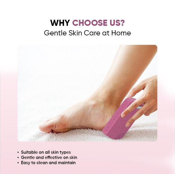 Pumice Sponge-Pink-PD-17-Pink
