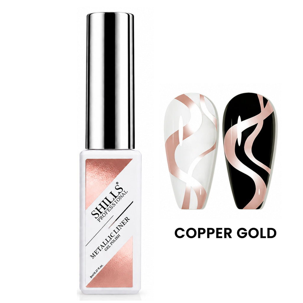 SHILLS PROFESSIONAL UV/LED Metallic Liner Gel Polish 15ml