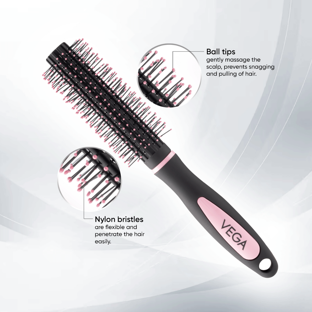Vega Round Hair Brush - R21-RB
