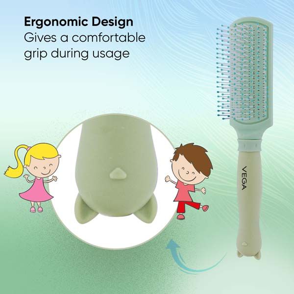 Vega Flat Hair Brush - R23-FB