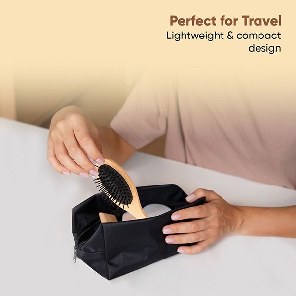 Vega Compact Wooden Hair Brush - R4-CB