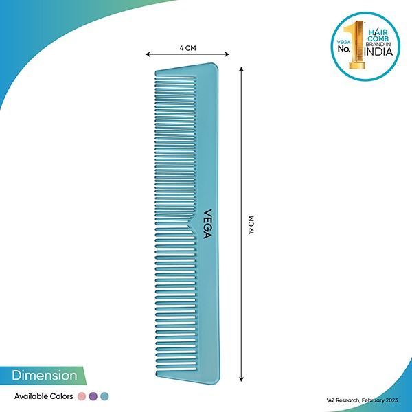 RCB-01 Basix Hair Combs (Pack of 6)