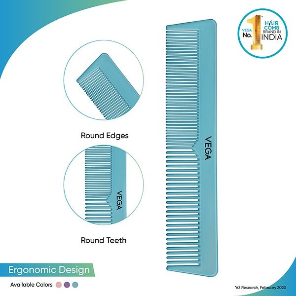 RCB-01 Basix Hair Combs (Pack of 6)