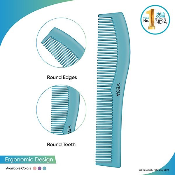 RCB-02 Basix Hair Combs (Pack of 6)