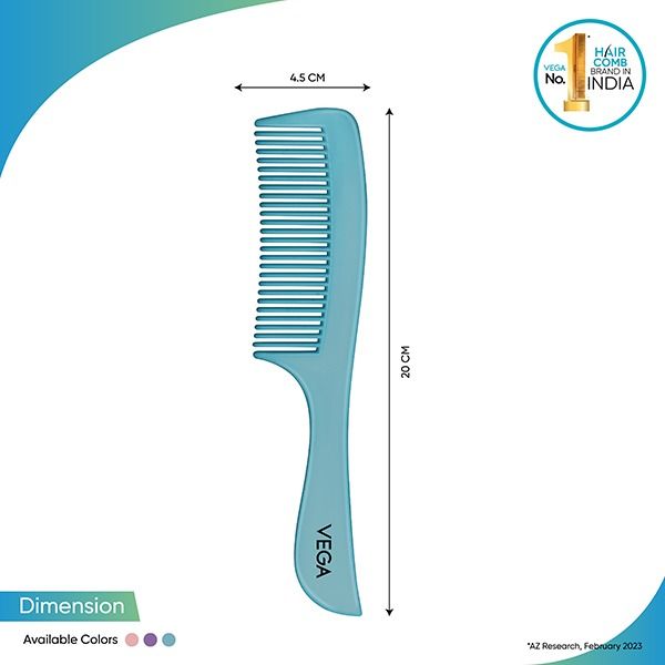 RCB-03 Basix Hair Combs (Pack of 6)