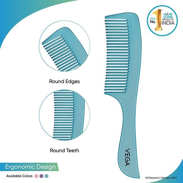 RCB-03 Basix Hair Combs (Pack of 6)