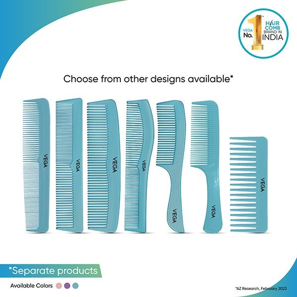 RCB-03 Basix Hair Combs (Pack of 6)