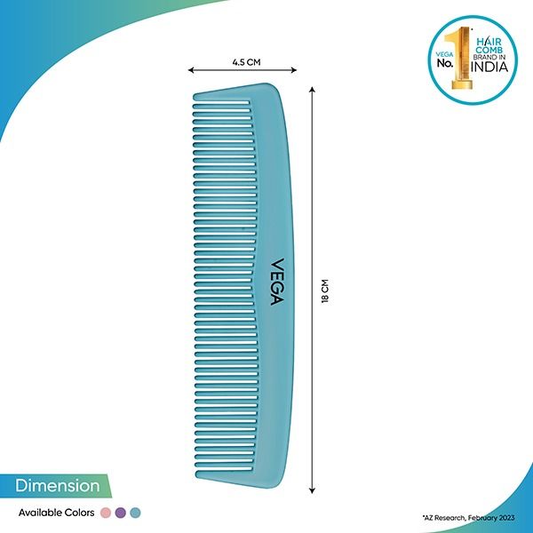 RCB-04 Basix Hair Combs (Pack of 6)