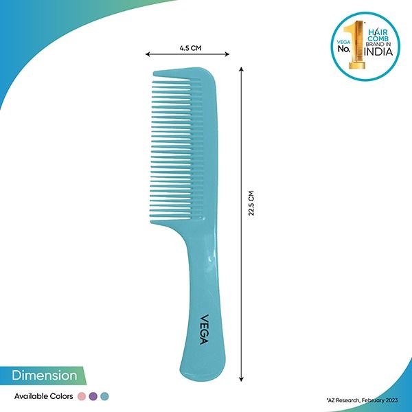 RCB-06 Basix Hair Combs (Pack of 6)