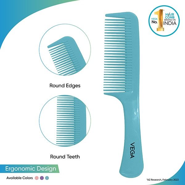RCB-06 Basix Hair Combs (Pack of 6)