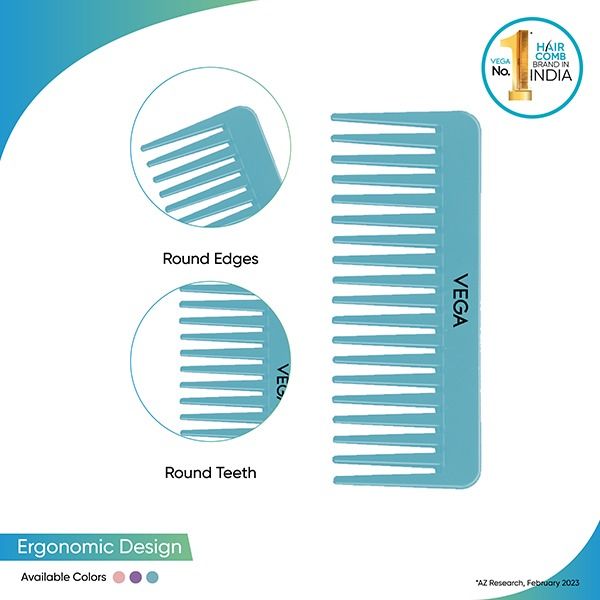 RCB-07 Basix Hair Combs (Pack of 6)
