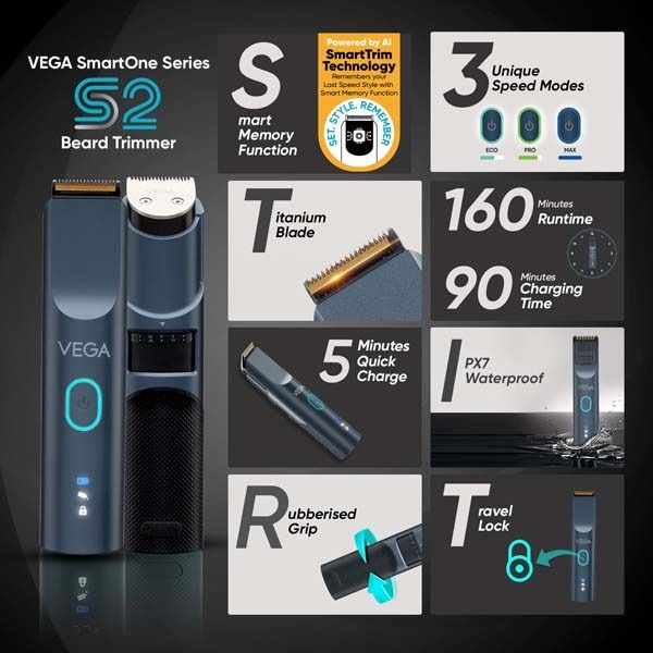 SmartOne Series - S2 Beard Trimmer - VHTH-31