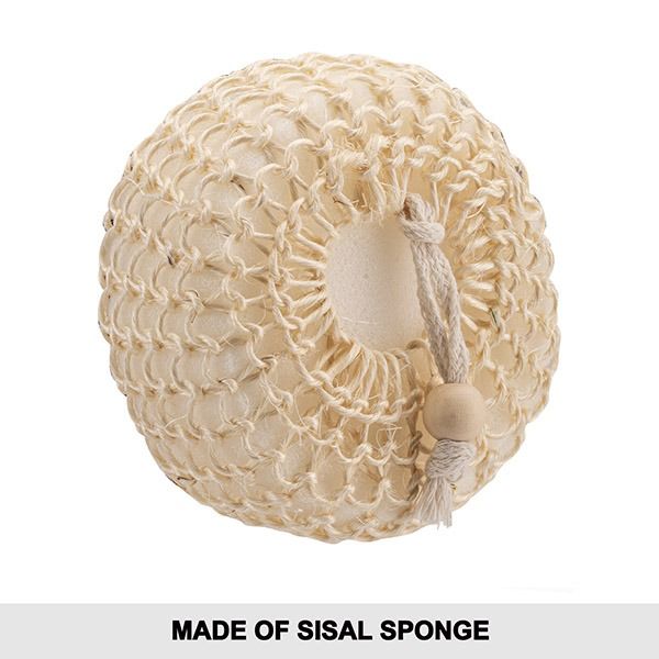 Sisal Ball Bath Sponge - NBA-3/3
