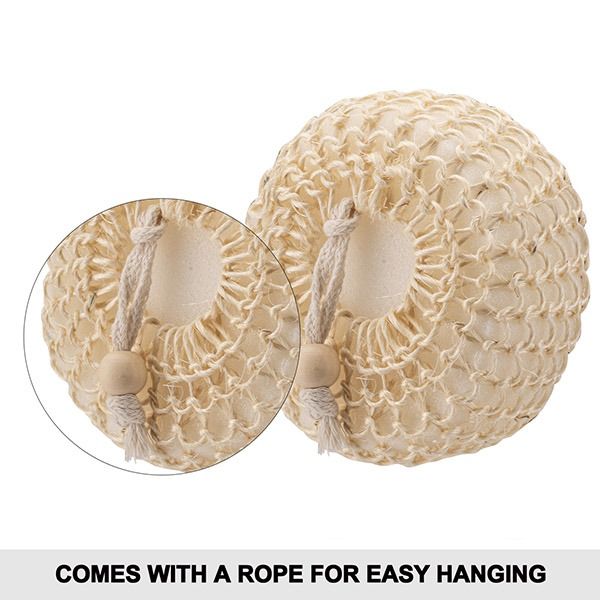 Sisal Ball Bath Sponge - NBA-3/3