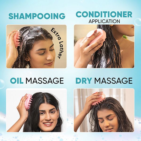 Vega Scalp Massager Shampoo Brush - SSB-03
