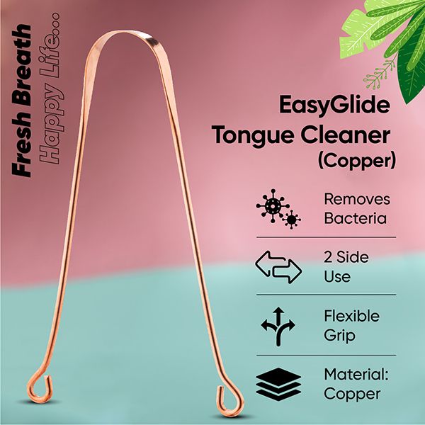EasyGlide Tongue Cleaner (Copper) - TCC-01