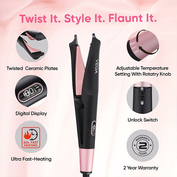 Glam Up 2-in-1 Hair Styler-VHSC-05