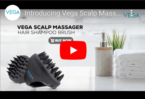 Vega Scalp Massager Shampoo Brush - SSB-01