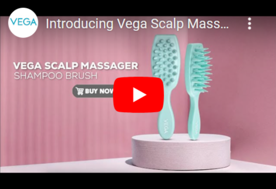 Vega Scalp Massager Shampoo Brush - SSB-02