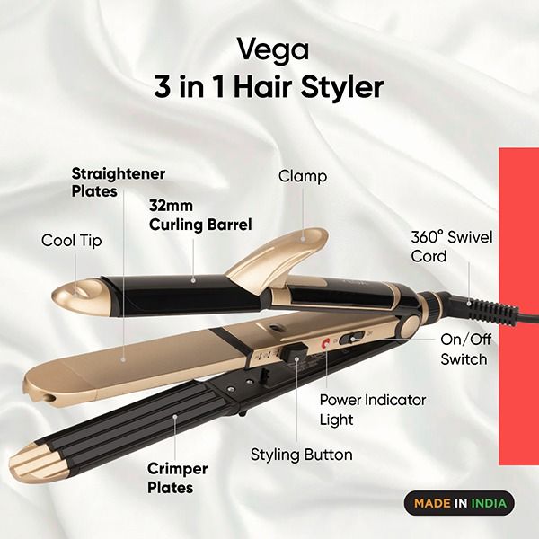 Vega 3-in-1 Hair Styler - VHSCC-01