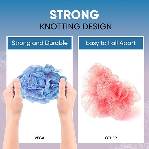 Vega Duo Splash Bath Sponge - BA-3/37