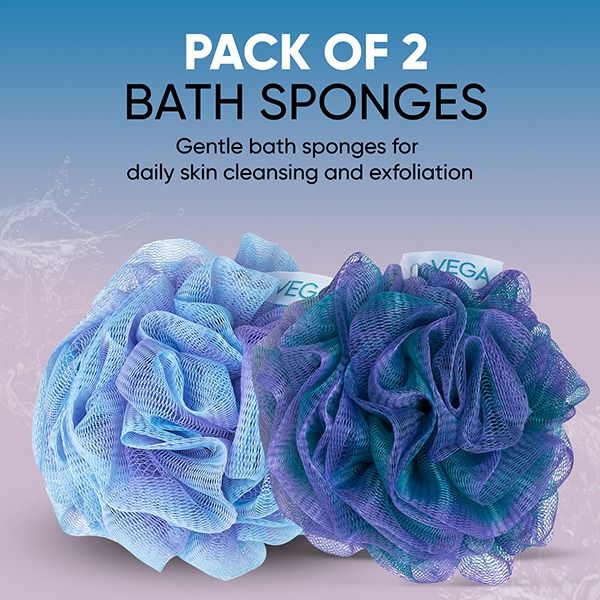 Vega Duo Splash Bath Sponge - BA-3/37