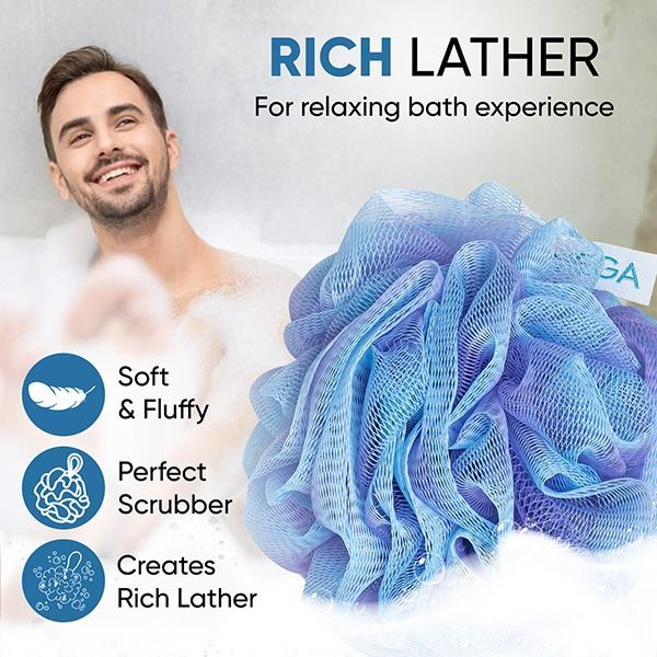 Vega Duo Splash Bath Sponge - BA-3/37