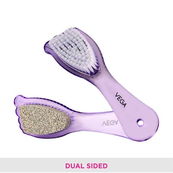 VEGA FOOT BRUSH WITH PUMICE STONE - PD-01