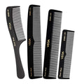 Vega Handcrafted Black Combs (Set of 4 combs)-01