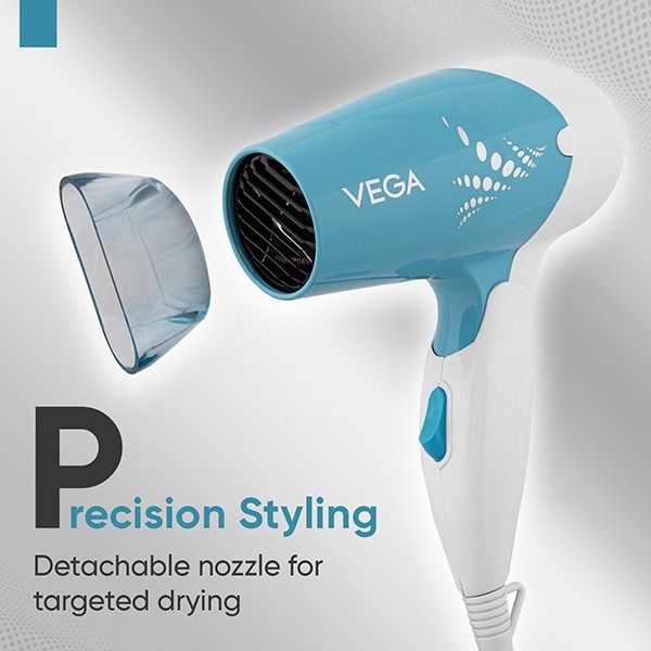 Vega Insta Glam 1000 Watts Hair Dryer - VHDH-29