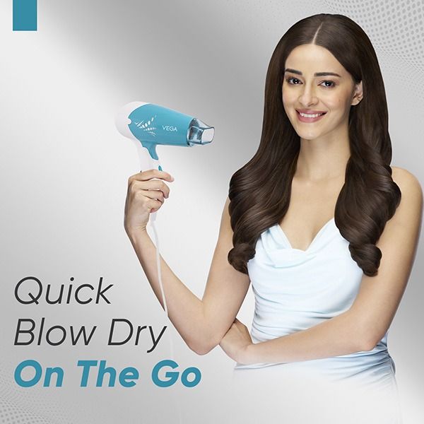 Vega Insta Glam 1000 Watts Hair Dryer - VHDH-29