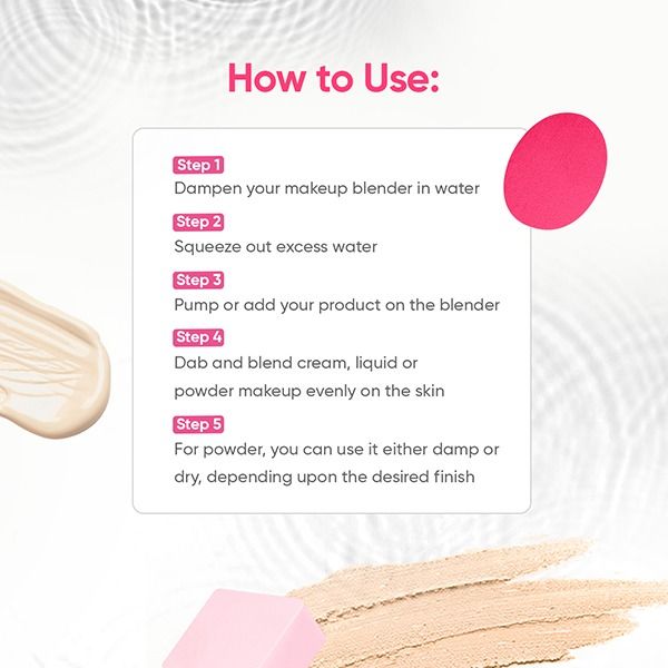 Vega Make-Up Blender (Pack of 5)-MP-07