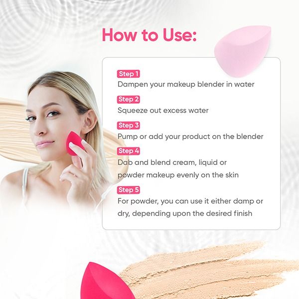 Vega Make-Up Blender (Pack of 6) - MP-05