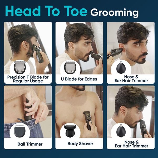Vega OG 15 in 1 All-Rounder Grooming Set - VHTH-37