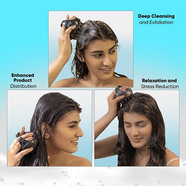 Vega Scalp Massager Shampoo Brush - SSB-01