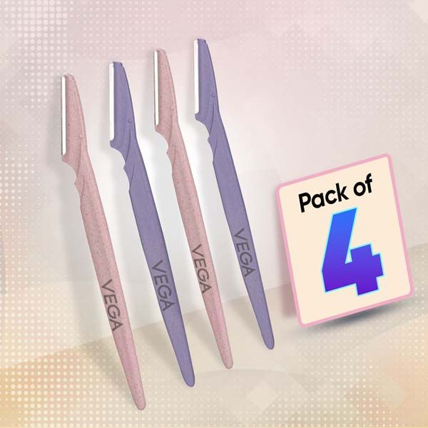 VEGA Smooth Eyebrow Shaper Set of 4 Tools-ESS-04